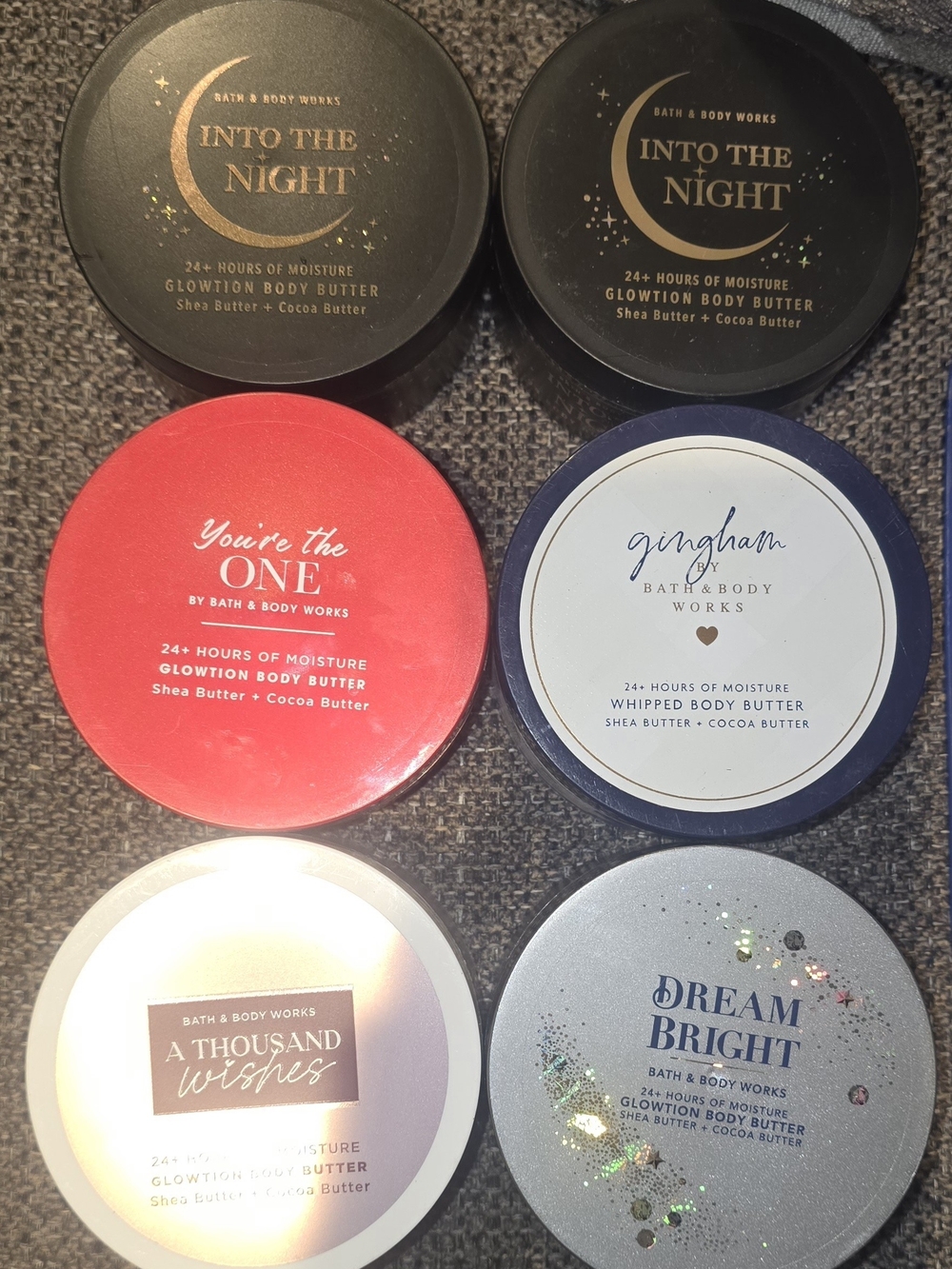Bath & Body Works Body Butter Bundle (6) – New, Assorted Scents